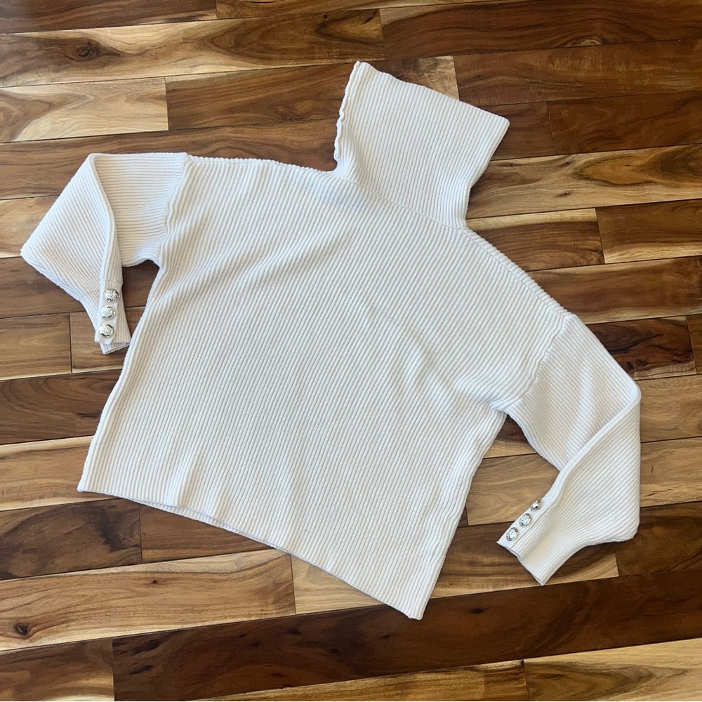 Ribbed Turtleneck Sweater - image 7